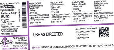 Trazodone 60760 806 60